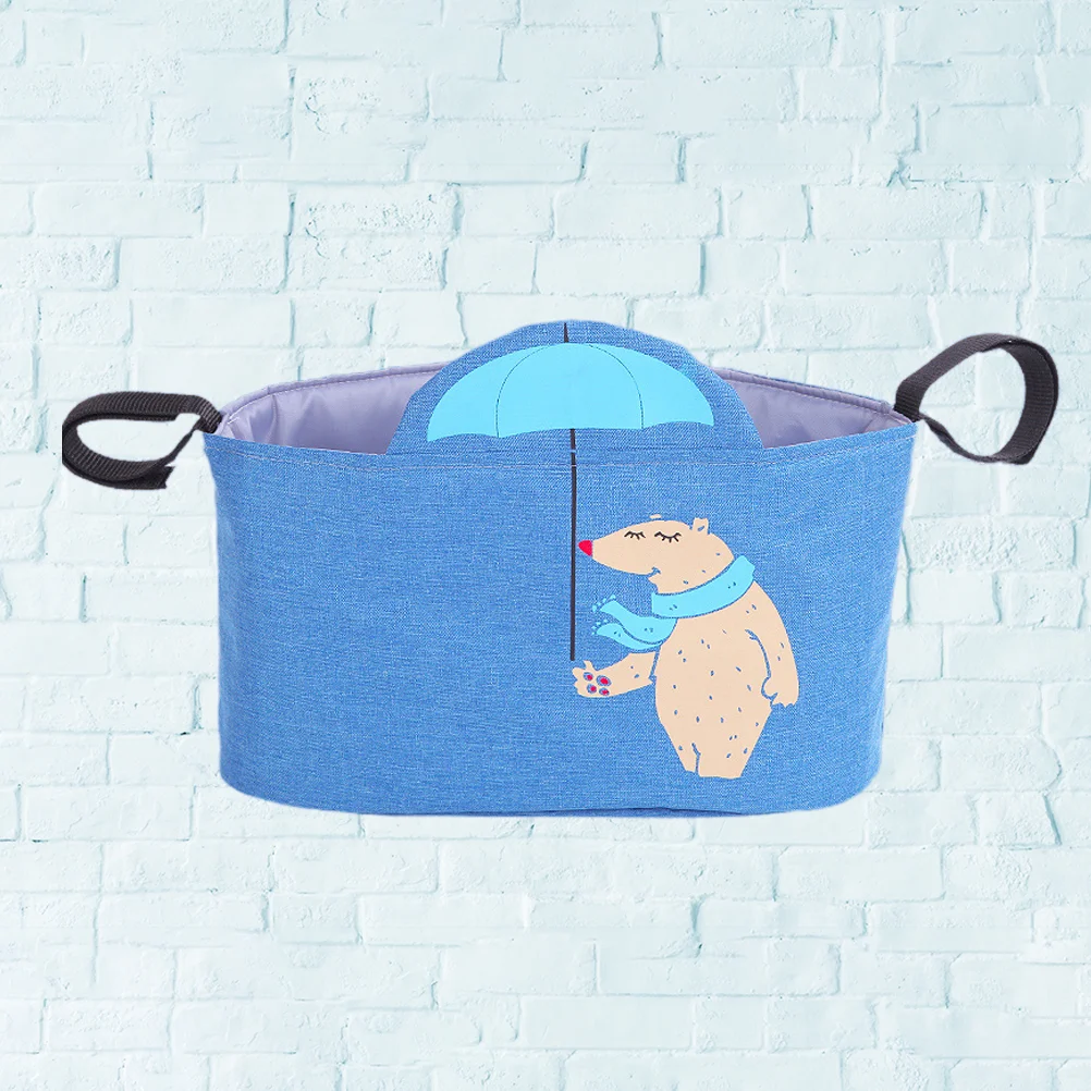 

1 pc Baby Stroller Bag Hanging Storage Bag Infant Accessories Organizer Sundry Pouch for Travel Shopping