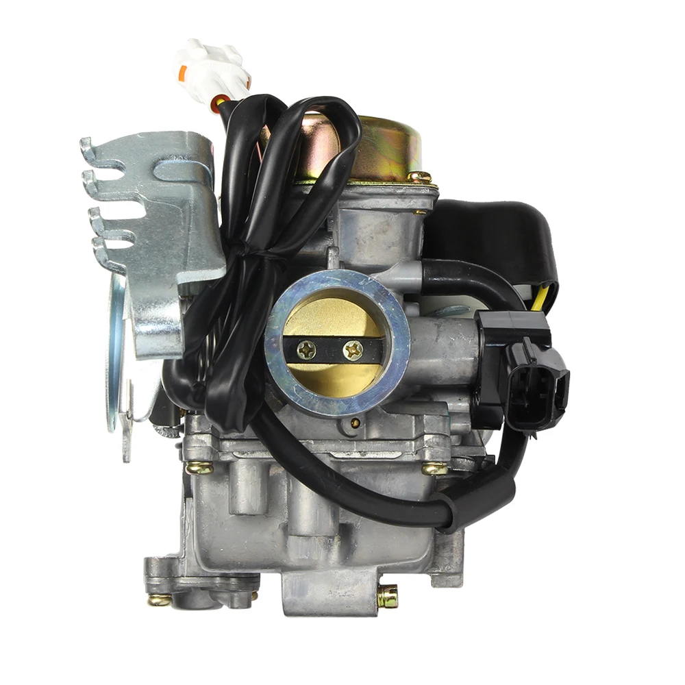 Фото Карбюратор для мотоцикла Carb, электрический дроссель для Yamaha Cygnus-X Rs100 Gtr Rsz Bws Gp Srv150 Gy6 100 110 125 cc, Скутер Atv №5