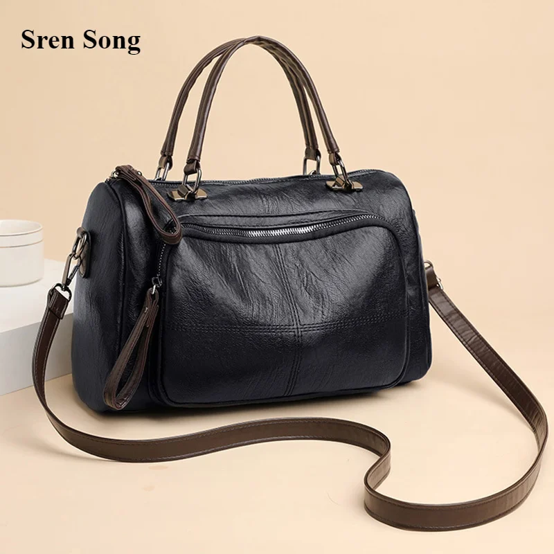 

Сумки для женщин, новинка 2023, сумки-мессенджеры в стиле ретро, повседневные темпераментные вместительные сумки на плечо, роскошные дизайнерские сумки