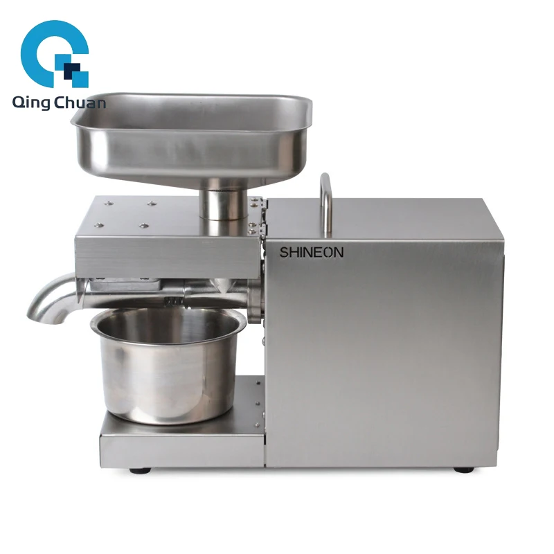 Пресс для масла MX9 холодная домашняя соковыжималка семян арахиса нержавеющая