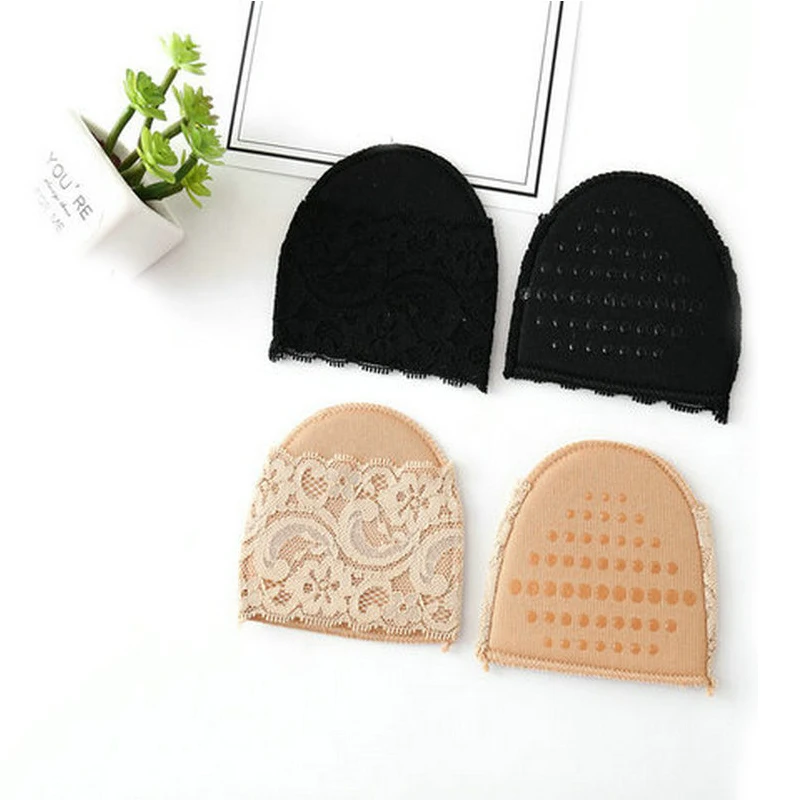 

1pcs Fashion Invisible High Heel Socks Non-slip Toe Socks Non-sweat Half Foot Socks Feet Protecter Toe Protecter