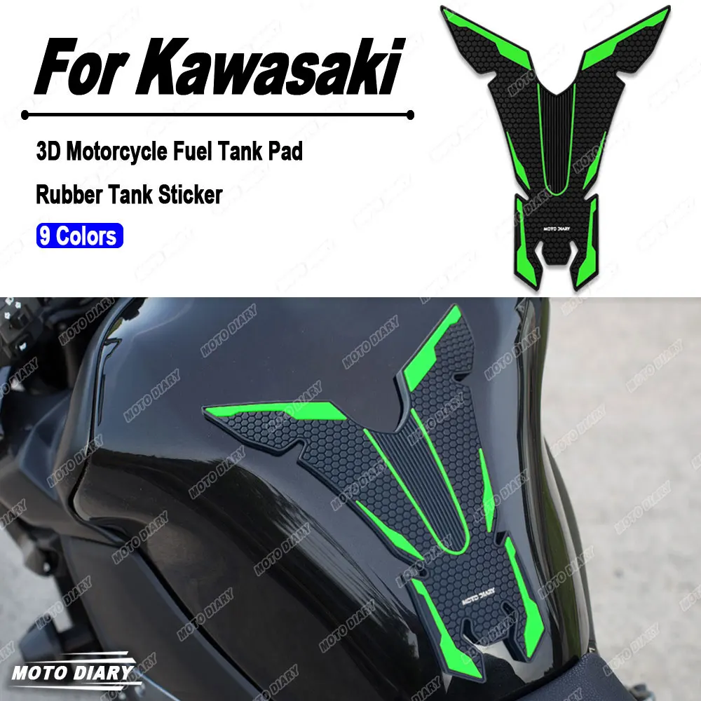 Наклейки для топливного бака мотоцикла Kawasaki z900 z800 z750 z500 z1000 Ninja versys 650 er6n zx6r zx10r