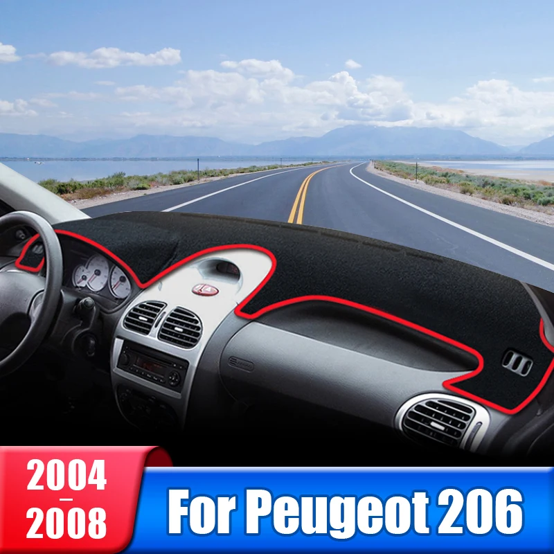 

Car Dashboard Cover For Peugeot 206 CC SW 2004 2005 2006 2007 2008 206CC 206SW Dash Sun Shade Mat Pad Accessories