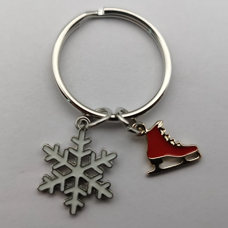 Модный спортивный Брелок очаровательный брелок для зимних видов спорта балета с