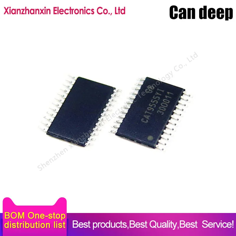 

5~20PCS/LOT CAT9555YI-T2 CAT9555YI CAT9555Y1 TSSOP-24 New original port extension