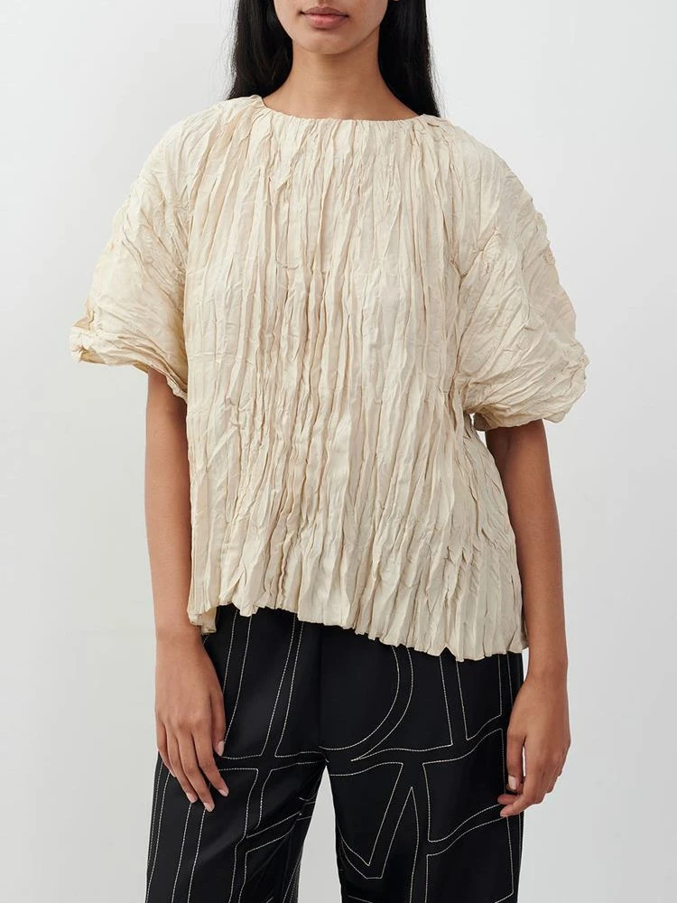 

Женская футболка с круглым вырезом, коротким рукавом и круглым вырезом