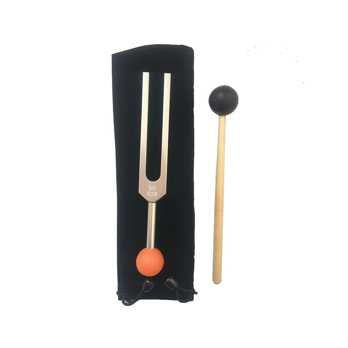 MI528 вилка из алюминиевого сплава 528 Гц с шариковой основой для исцеления чакр