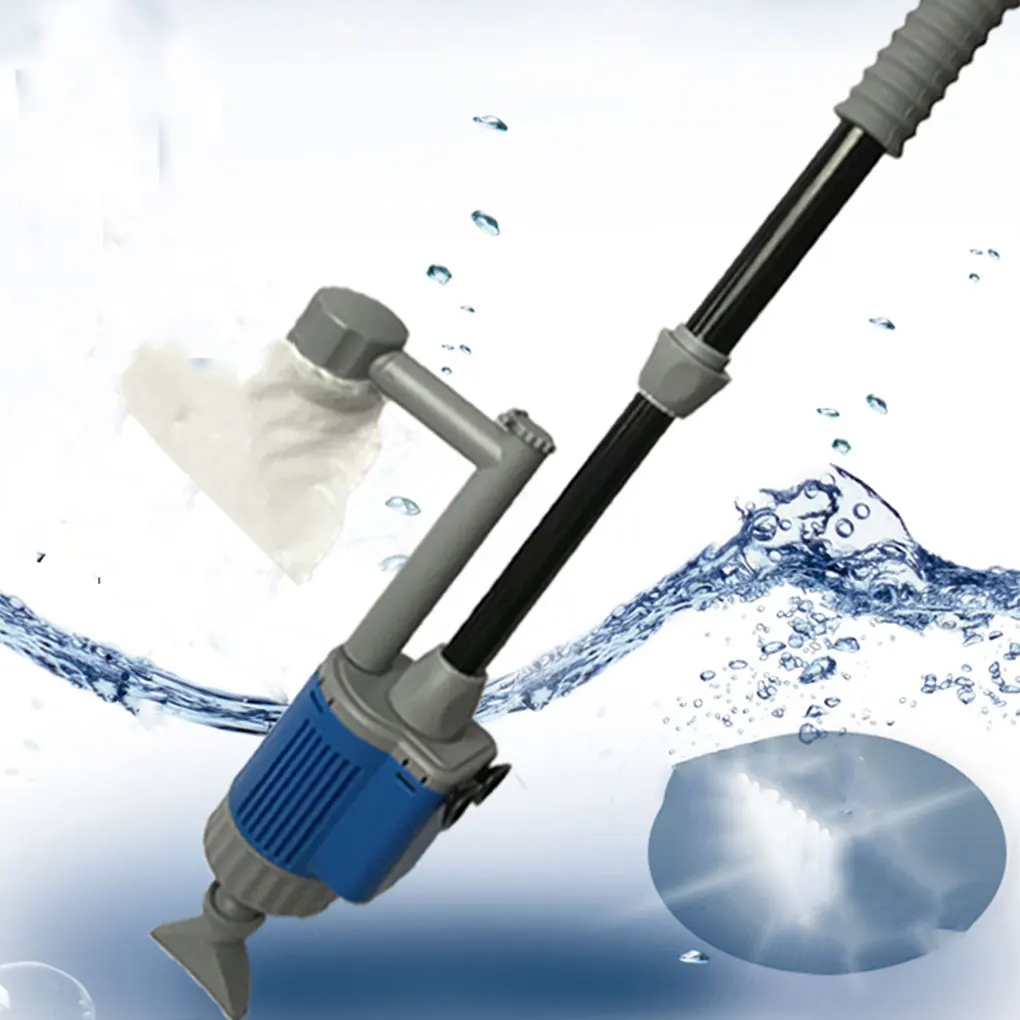 

Электрический насос для аквариума 20/28 Вт, сменный насос для воды, инструменты для очистки аквариума, устройство для очистки воды, очистки гравия, сифон, фильтр, насос