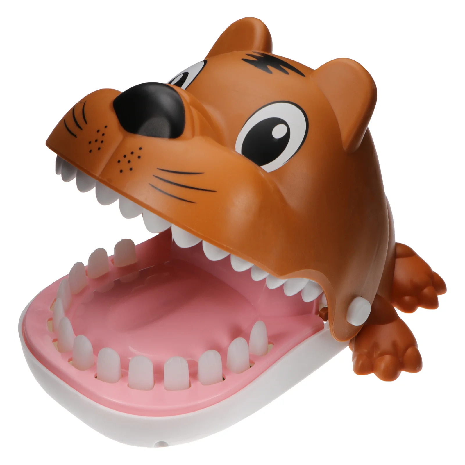 

Finger Biting Tiger Plaything Creative Joke Trick Press Trigger Biting