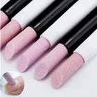 Кварцевые скрабы, каменная пилка для ногтей, инструменты для удаления кутикулы, триммер для эффективного отшелушивания ногтей