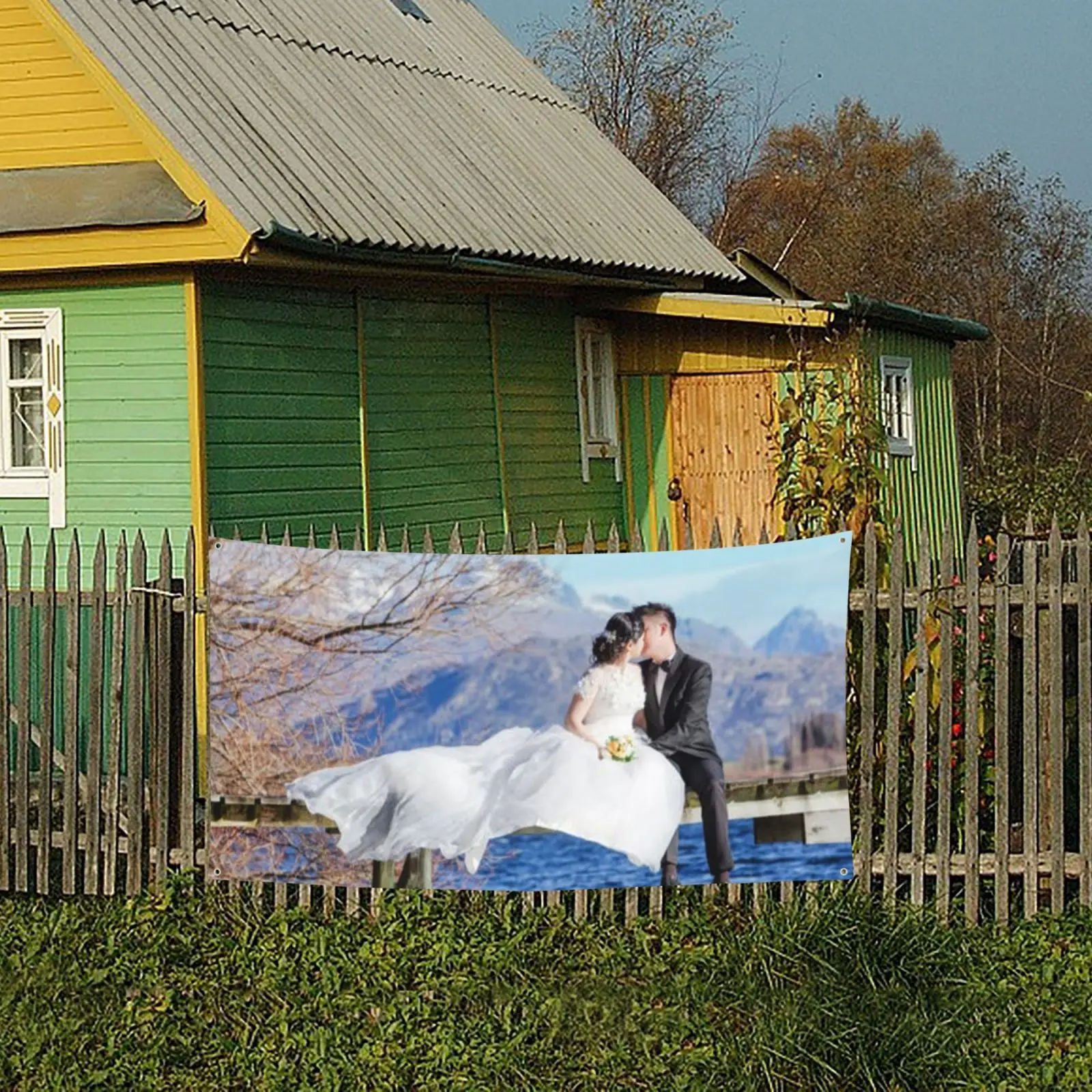 

Custom Wedding Banner Personalized Your Picture Wedding Decoration Wedding Gift