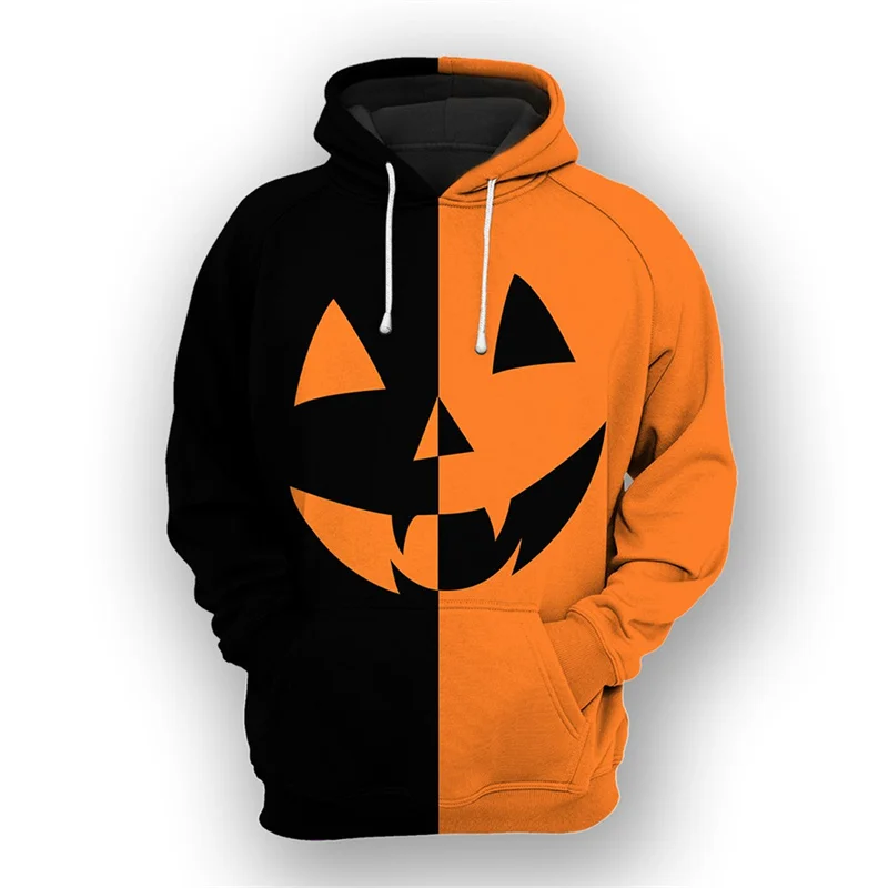 

New 3d Hoodies Halloween Jack Angel Pullover Unisex Couple Sportwear Holiday Funny Tops