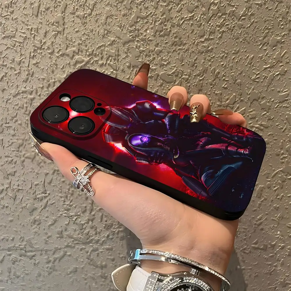 Чехол для телефона Mass Effect 3 IPhone 15 16 13 Pro Max 14 12 11 Xr X 8 7 6 Plus роскошная задняя крышка