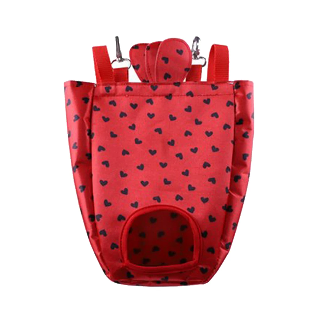 

Pet Hay Bag Hanging Grasses Feeder Pouch Oxford Cloth Zoo Small Animal Feeding Dispenser Washable Cartoon Type 1