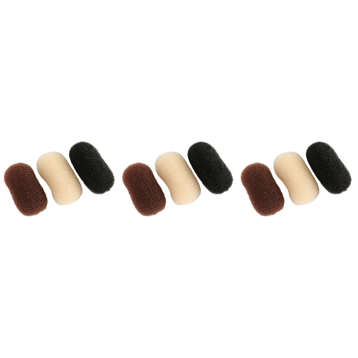 

Hair Bump Volume Clip Sponge Base Maker Bun Pad It Clips Padding Insert Updo Styling Tool Accessories Comb Inserts Increase