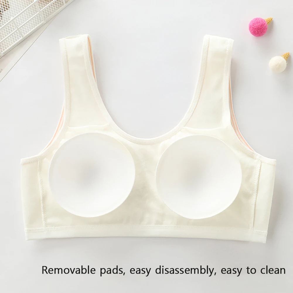 Бюстгальтер для девочек нижнее белье подростков тренировочный бюстгальтер