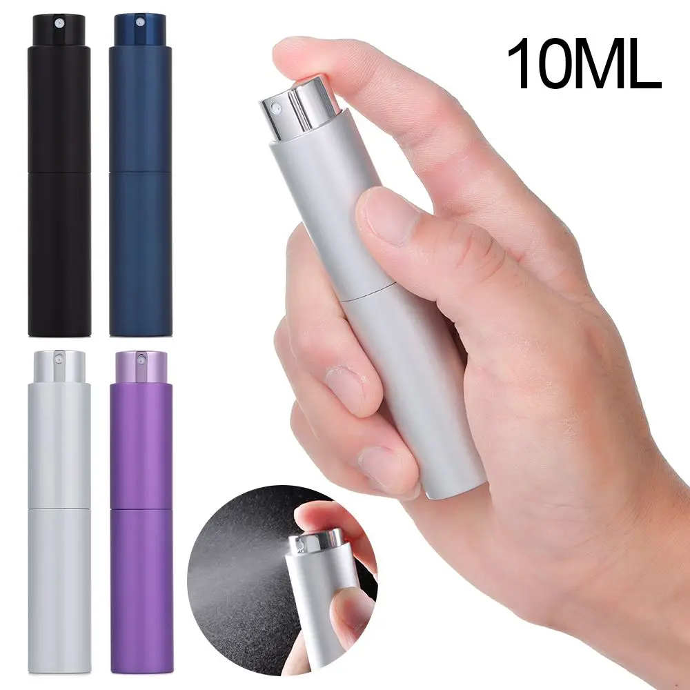 

1PC Portable 10ML Mini Portable Refillable Perfume Spray Bottle Makeup Water Atomizer Bottle Empty Container Travel Bottle Tool