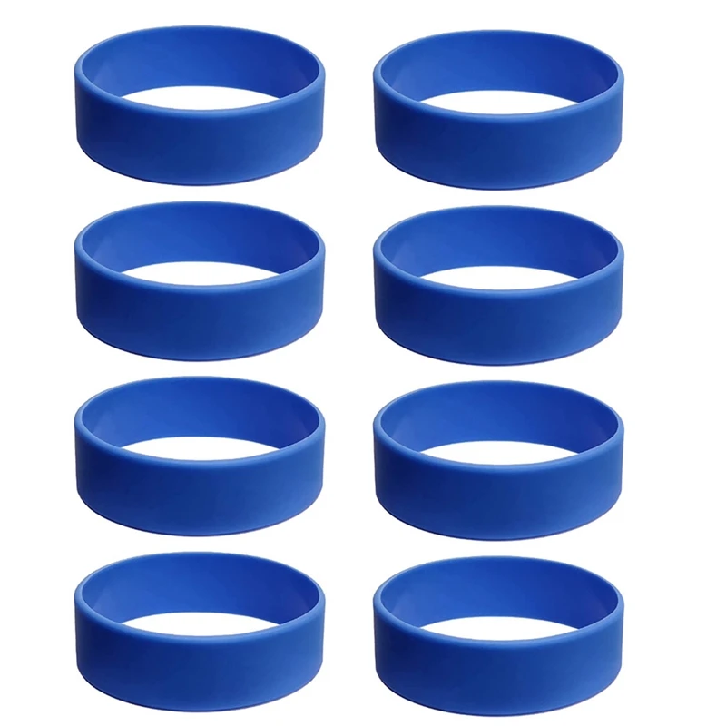 

Silicone Bands Sublimation For Tumbler With 20 30 Oz Straight Cups, Very Peri Silica Gel Band For Mug Press Machine 8Pcs