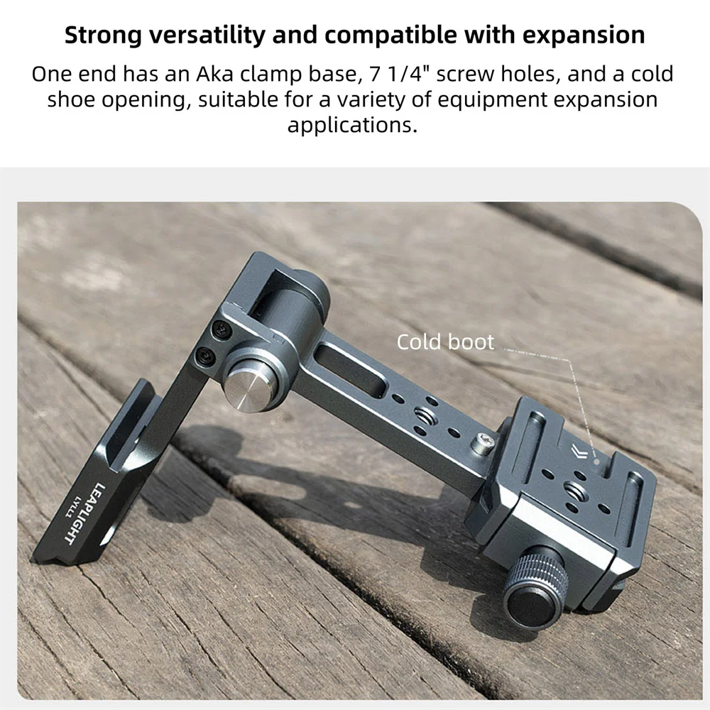 LEAPLIGHT Складной держатель L-образной пластины с основанием Arca ласточкин хвост 1/4