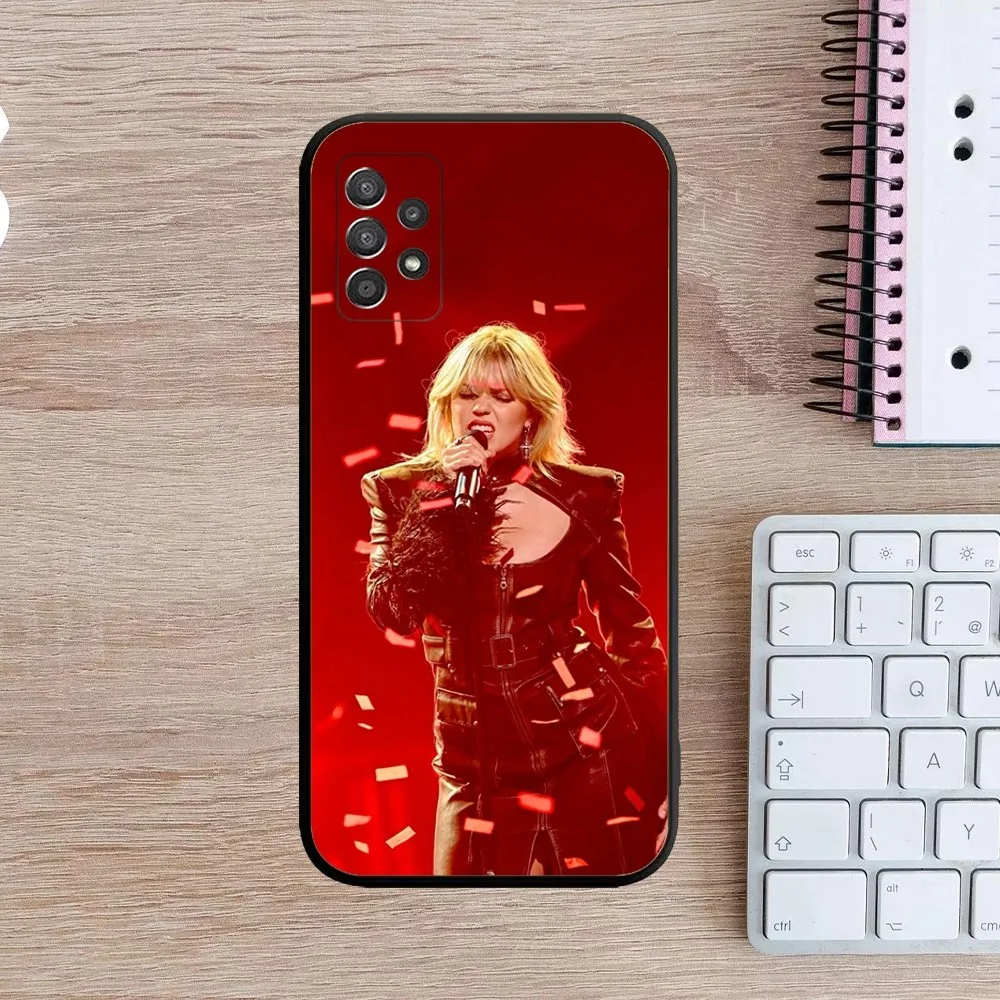 Чехол R-Renee Rapp Singer для телефона Samsung Galaxy A13 A21s A22 A31 A32 A52 A53 A71 A80 A91 мягкий черный