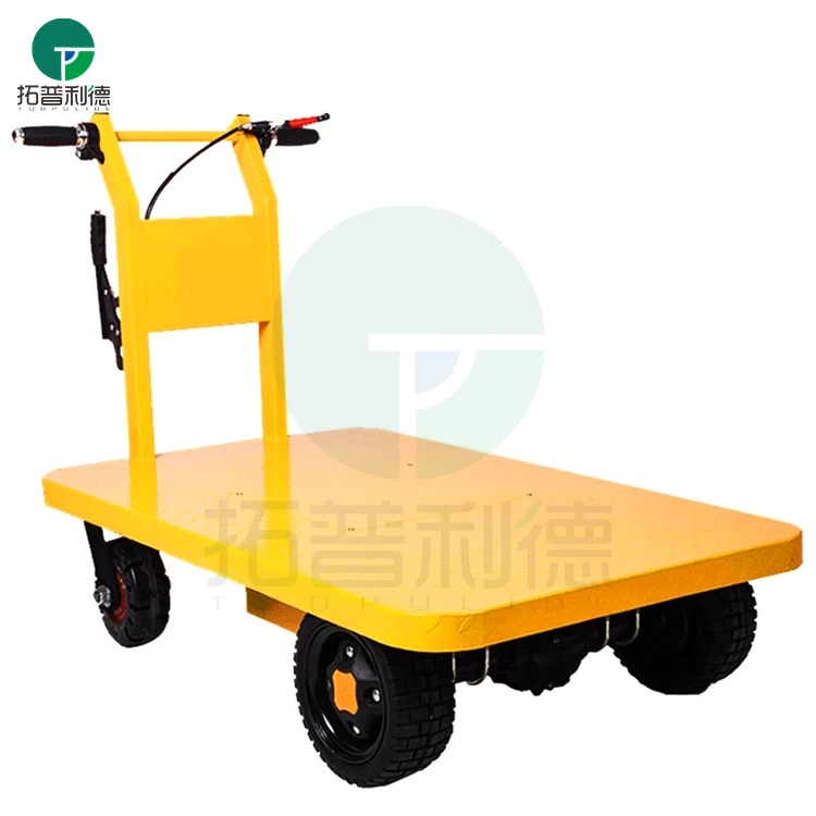 

China manufacturer operated conveniently electric transport trolley
