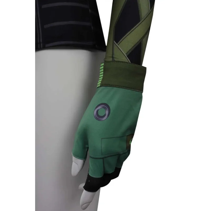 Костюм для косплея Valorant наряды Скай женский жилет футболка перчатки