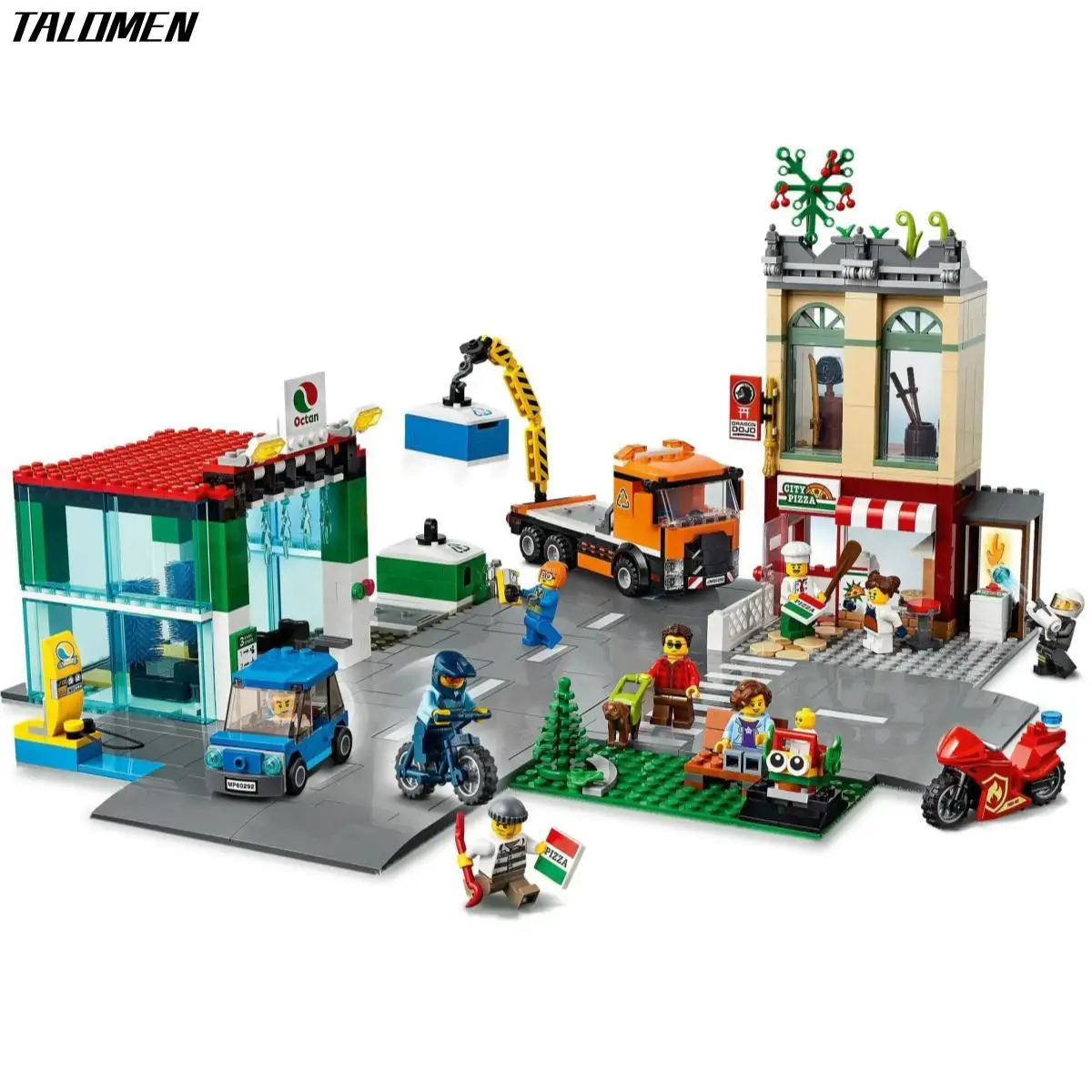 

Детский конструктор «городские приключения», совместим с 60292