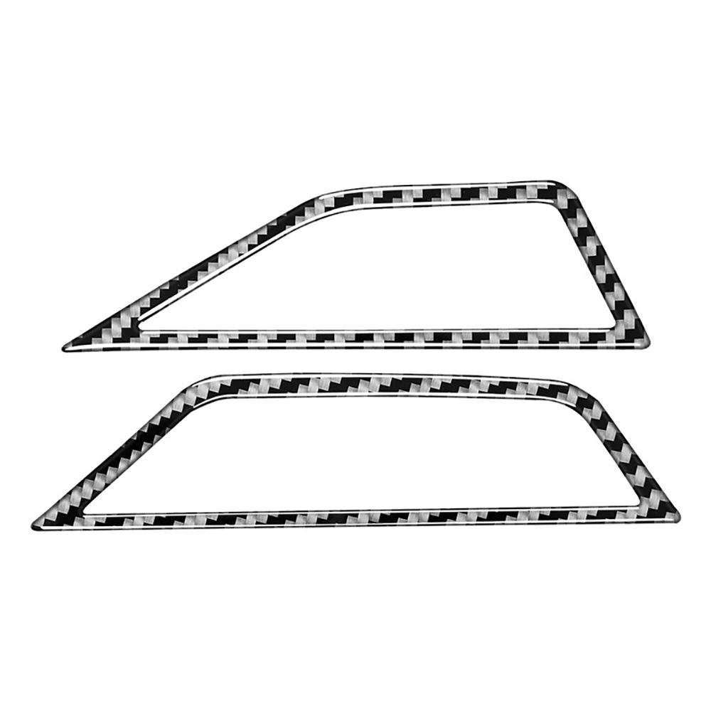 

Для Volkswagen VW Tiguan 2017-2021, автомобильная приборная панель из углеродного волокна, декоративные наклейки на воздуховод, аксессуары для интерьера автомобиля