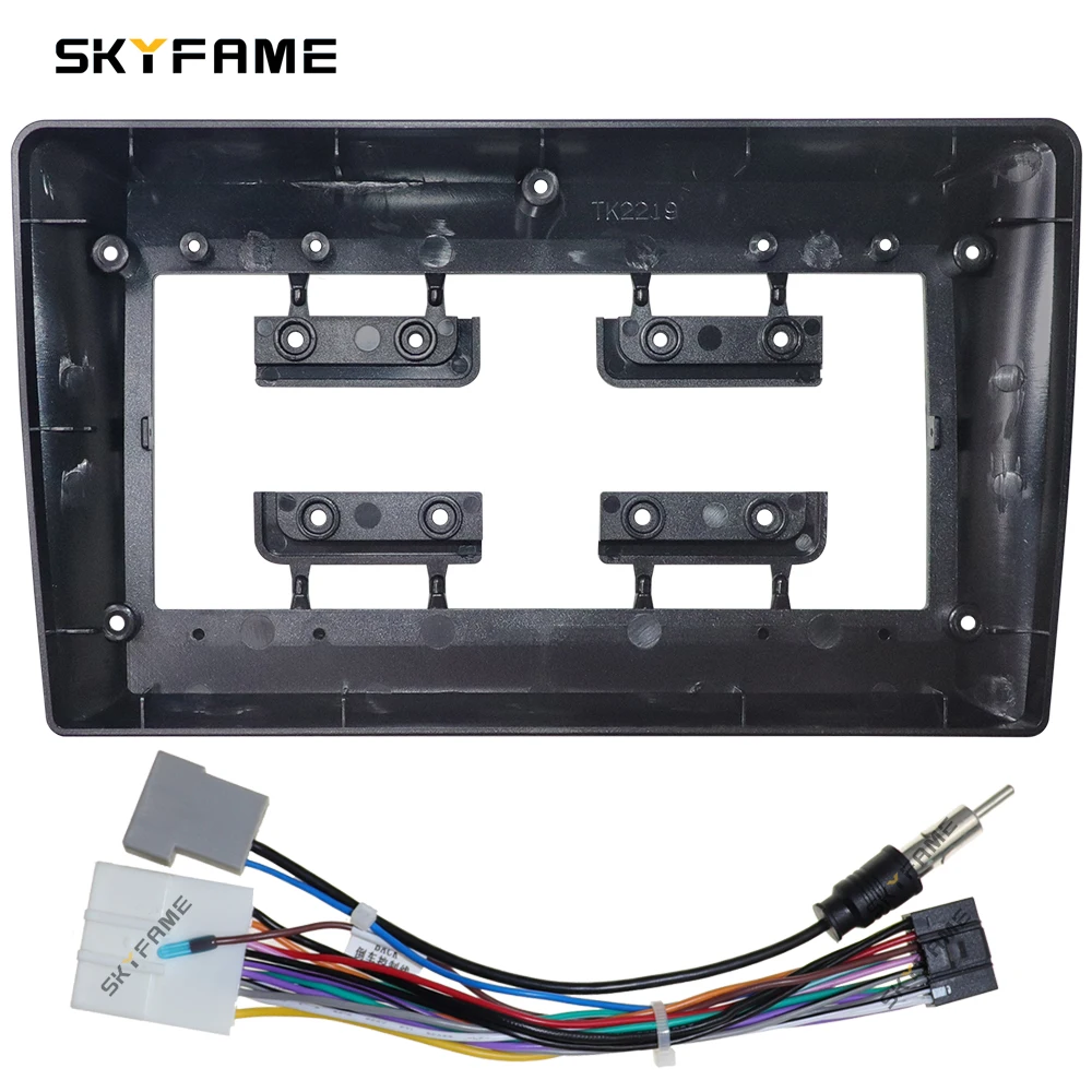 

SKYFAME автомобильная рамка, адаптер для фасции, декодер, Android радиоприемник, комплект панели для приборной панели для Nissan Serena Highway Star (CC25)