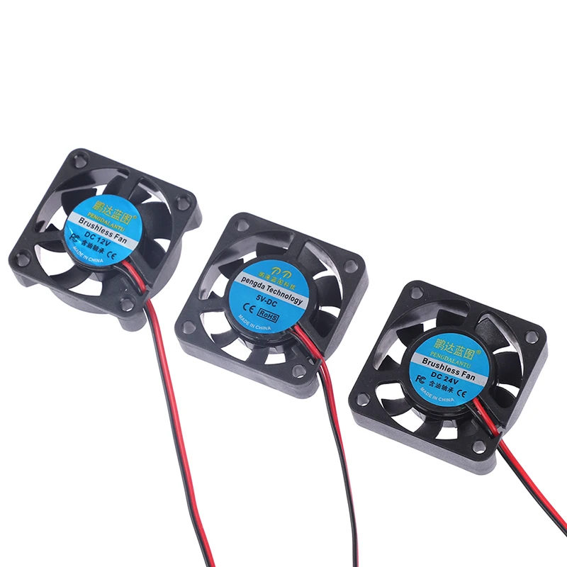 1 шт. 3d-принтер Deel Fan 4010 2 контакта 40 мм 40X40X10 4 см Videokaart DC 5 В/12 В/24 В 2P