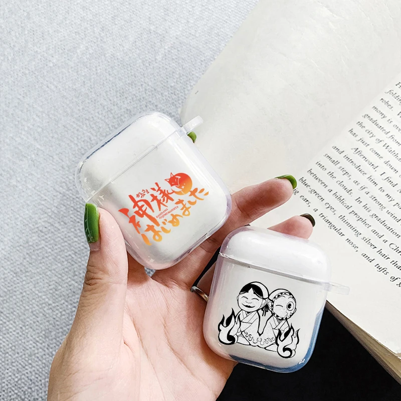 Прозрачный чехол для Apple airpods 1 2 3 Pro с рисунком аниме Kamisama Hajimemashita, аксессуары для беспроводных наушников Coque