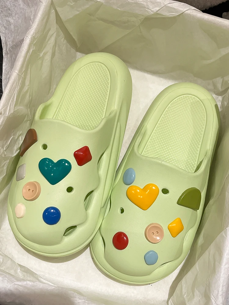 

Домашние тапочки, женские туфли с закрытым носком на плоской подошве, женские низкие сланцы, массажные летние туфли на резиновой подошве из искусственной кожи на плоской подошве, женские домашние тапочки