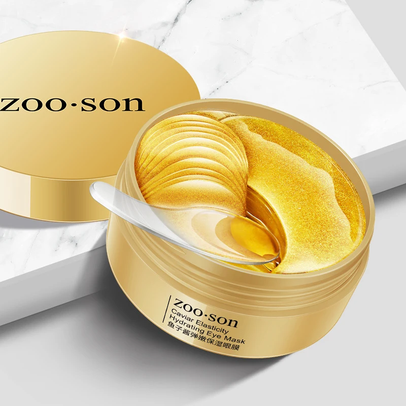 

Skincare Products 24K Gold Hyaluronic Acid Eye Mask Remove Dark Eye Circles Collagen Eye Patches Korean Face Care Product