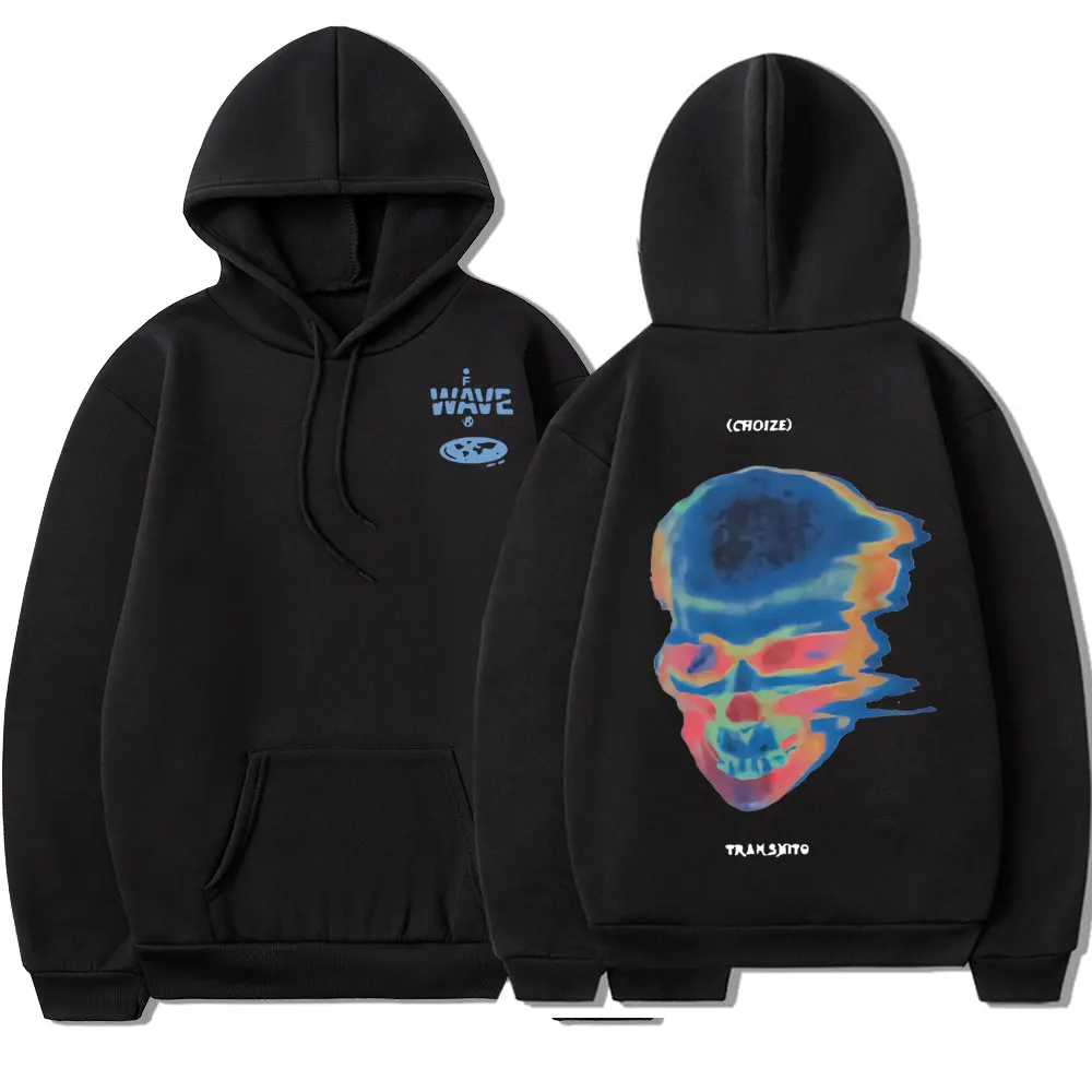 

Fashion Creativity Design Skeleton Graphic Print Hoodie Men Women Fleece Cotton Oversized Hoodies Hip Hop Sweatshirt Unisex
