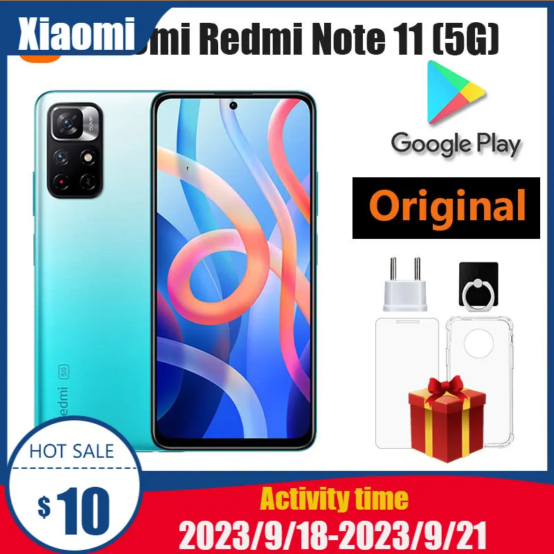 Xiaomi Redmi Note 11 5G Cellphone Networks xiaomi Smartphone 5000 mAh 6.6inches Dimensity 810 Android 11 any color