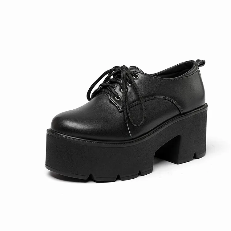 

Big Size Fashion lace up shoes ladies high heels women shoes woman pumps