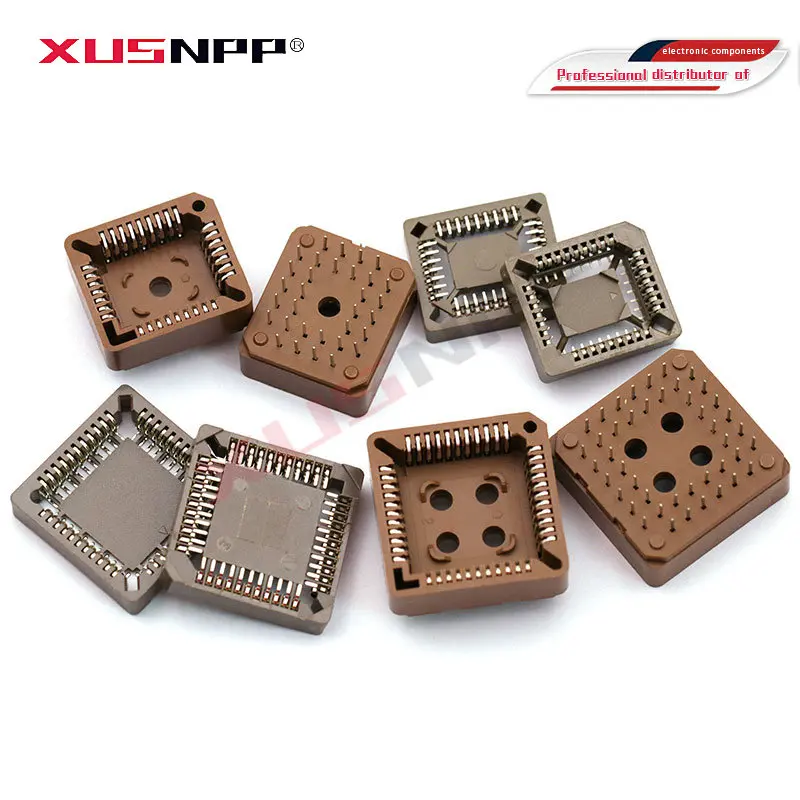 10 шт. PLCC IC socket PLCC32 PLCC44 SMD DIP PLCC Socket adapter