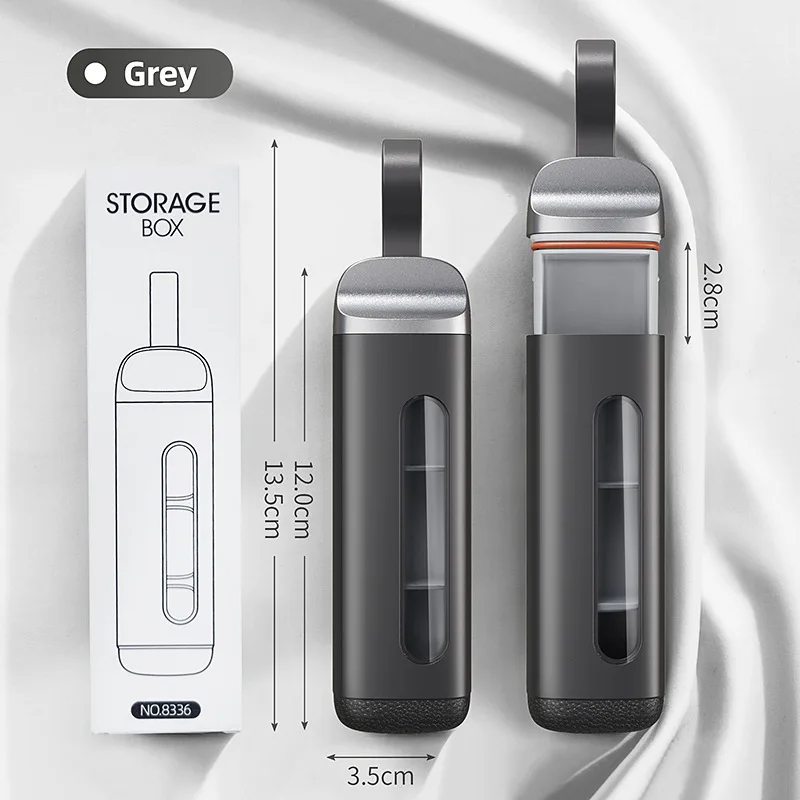 

Мини-органайзер для таблеток, 3 отделения