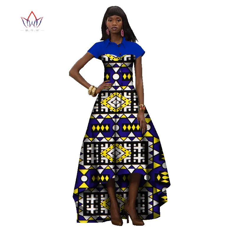 Африканская женская одежда Дашики длинное платье с Африканским принтом в стиле