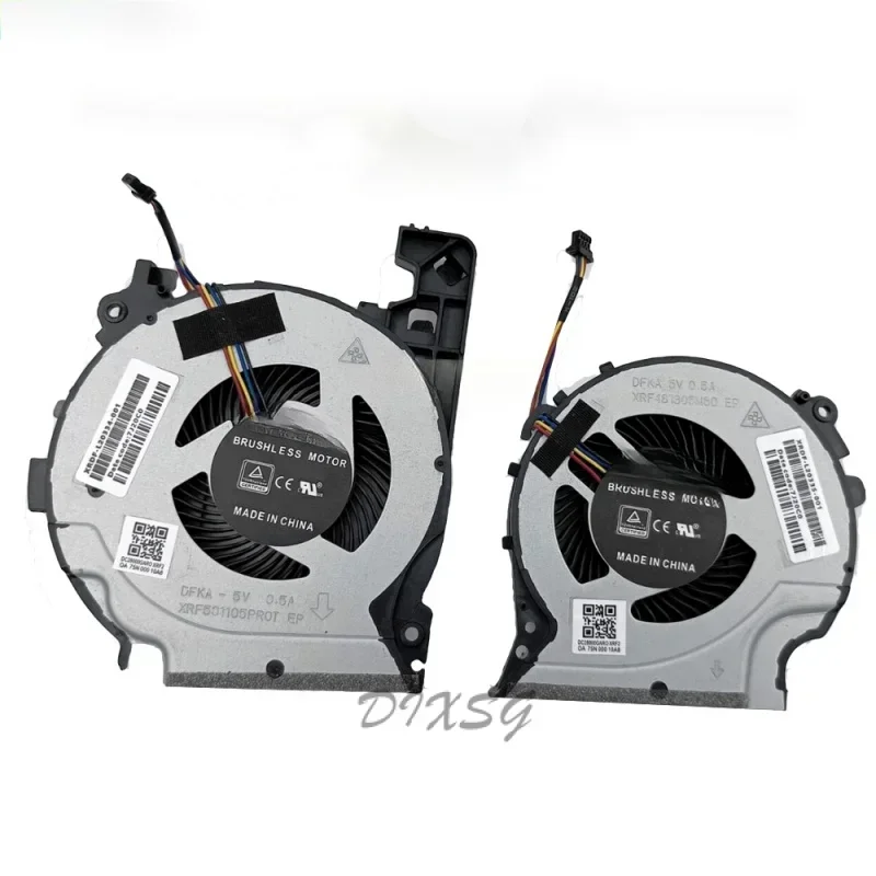 Вентилятор охлаждения процессора и графического ноутбука для HP Pavilion 15-CX CX0049NR CX0071