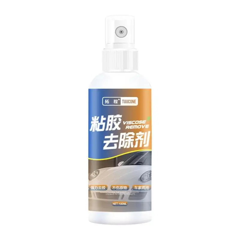 Cars Adhesive Remover Spray 100ml Fast Acting Sticker Remover Spray Efficient Auto Body Stickers Solvent Indoor And Outdoor