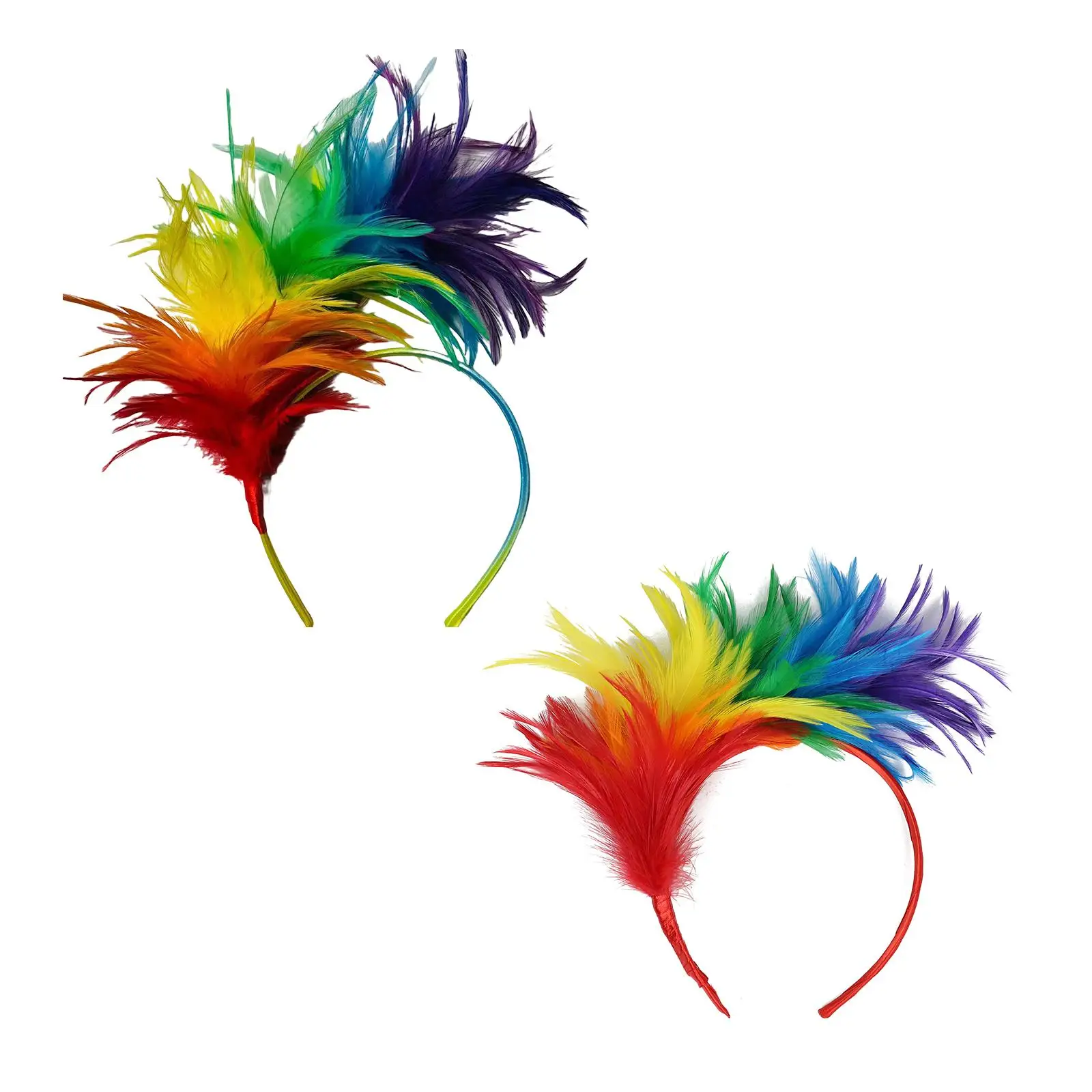 

Повязка на голову с перьями, удобный реквизит для фотосъемки в стиле бохо, регулируемый винтажный женский головной убор для костюма, свадьбы, выпускного, праздника, Хэллоуина