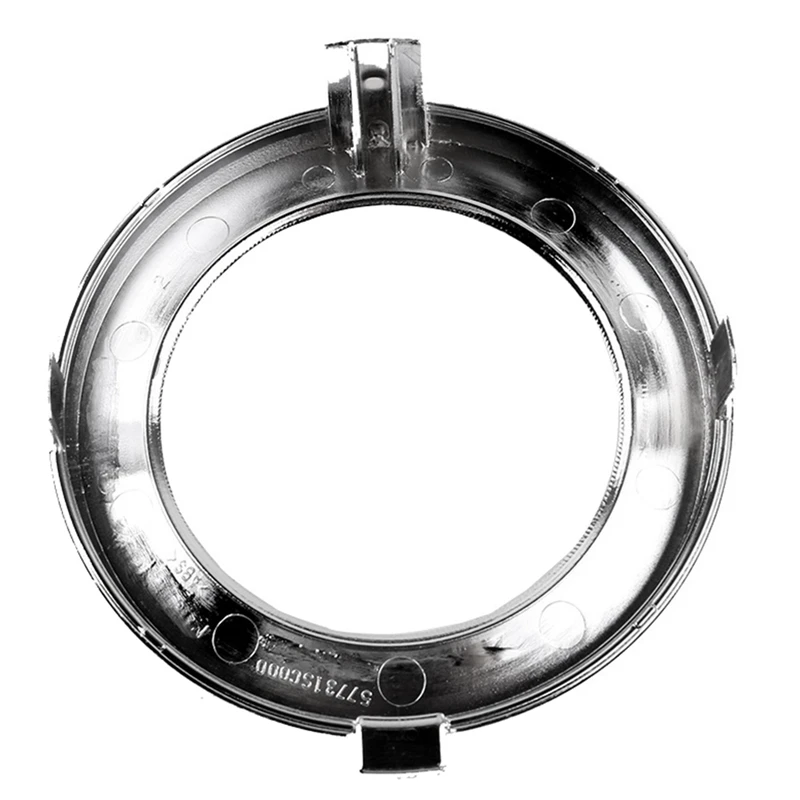 Передняя хромированная противотуманная лампа крышка лампы отделочное кольцо