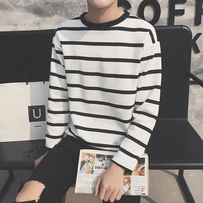 

8461-T-Summer new short-sleeved t-shirt male Slim half-sleeve trend round neck men's T-shirt