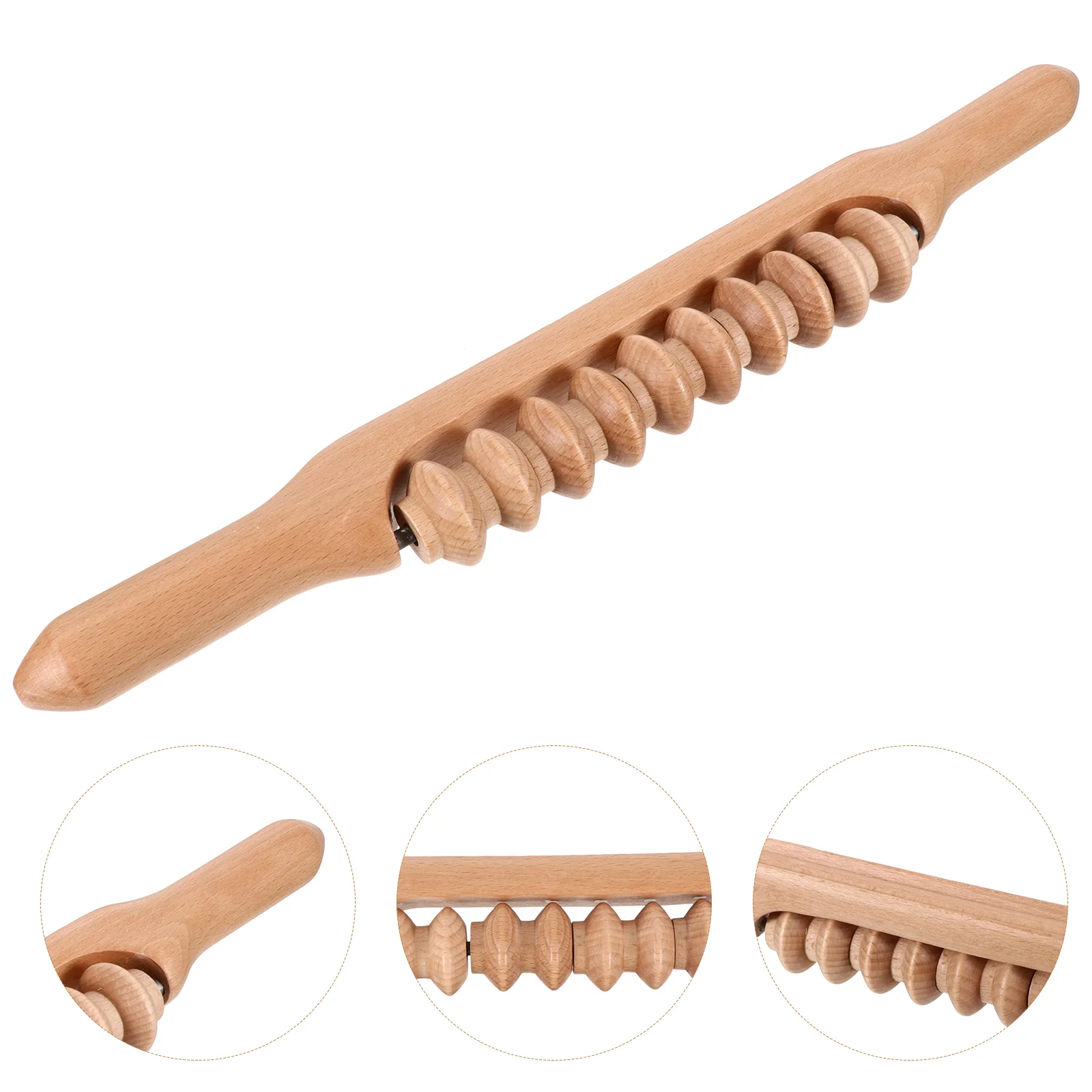 

Rollerwoodenstick Muscle Manualsticks Foot Fascia Body Leg Wood Rod Knot Bar Point Hand Trigger Cellulite Neck Belly Full Relax