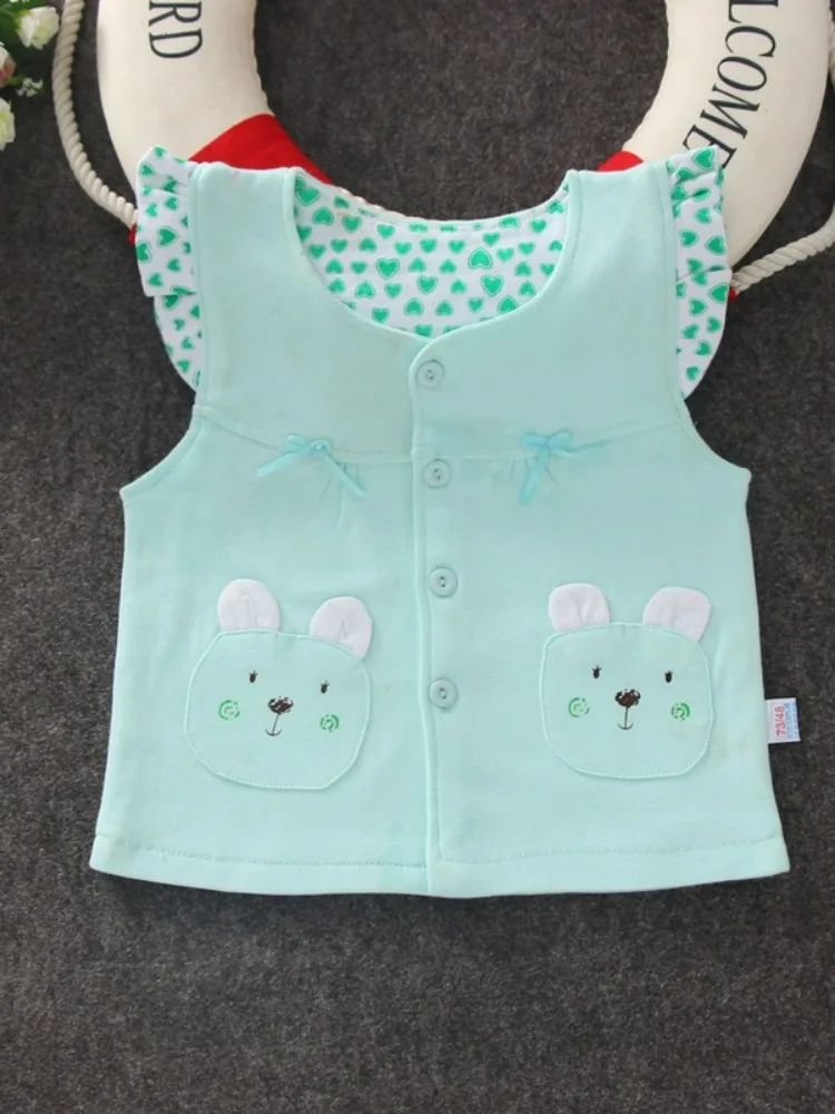 Весенне-осенний детский жилет шерстяной для мужчин и женщин вязаный кардиган