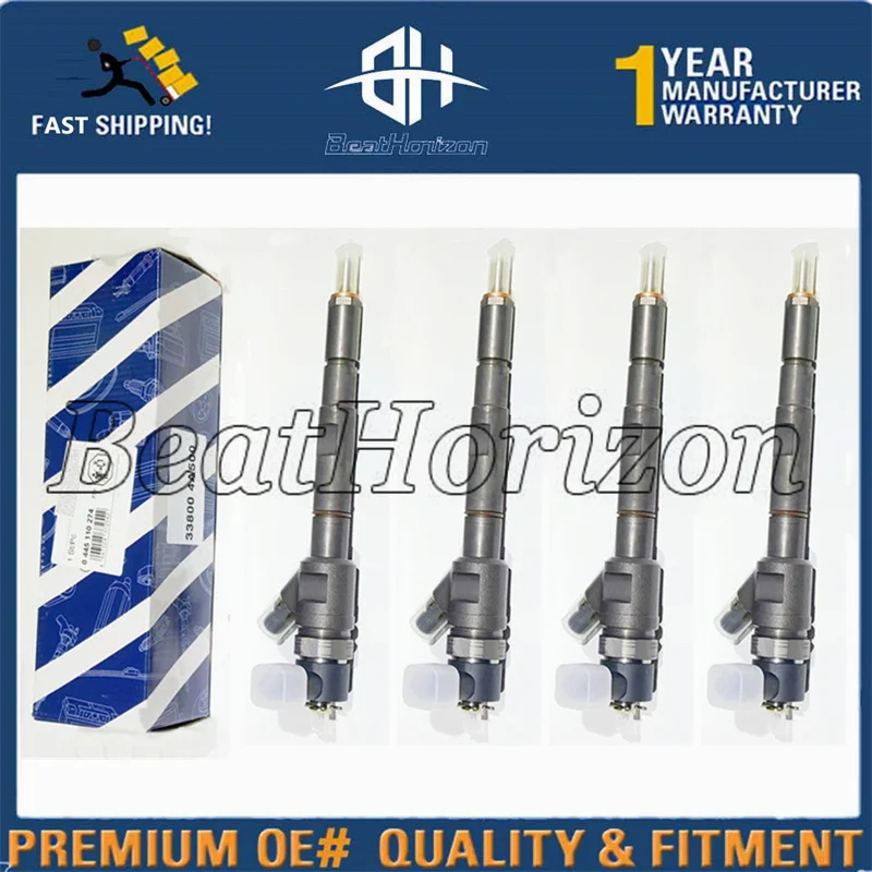 

Brand New Diesel Fuel Injector 0445110274 0445110275 for 33800-4A500 338004A500 55200259