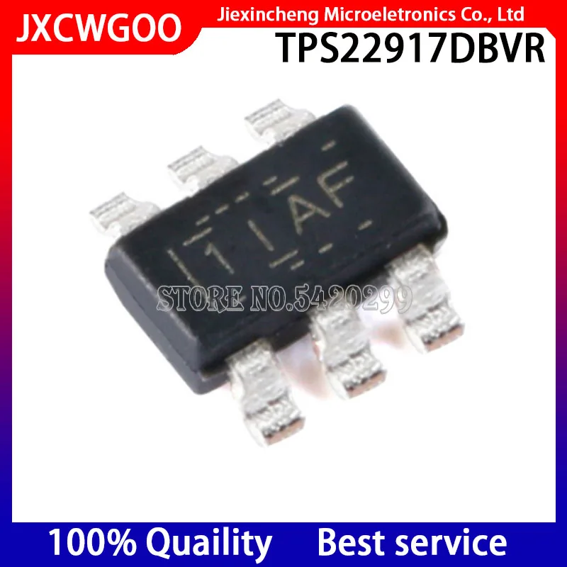 

New original TPS22917DBVR marking:11AF TPS22917DBV TPS22917 SOT23-6 10PCS/LOT