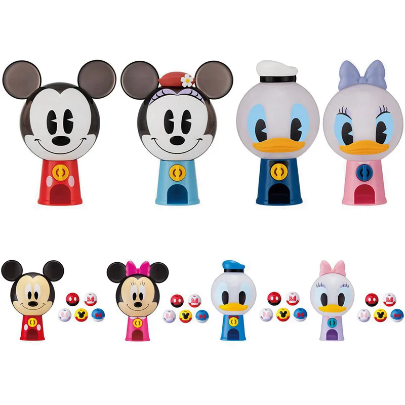 

Disney Mickey Mouse Gashapon Machine Minnie Action Figure Model Capsule Toys Desk Decoration Car Accessories for Kids Gift