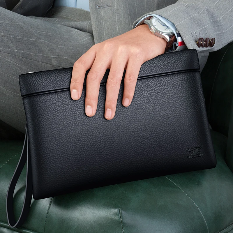 

Handbag Men's Leather Men's Bag Handbag Envelope Package Clutch Business Bag New Fashion purses and handbags